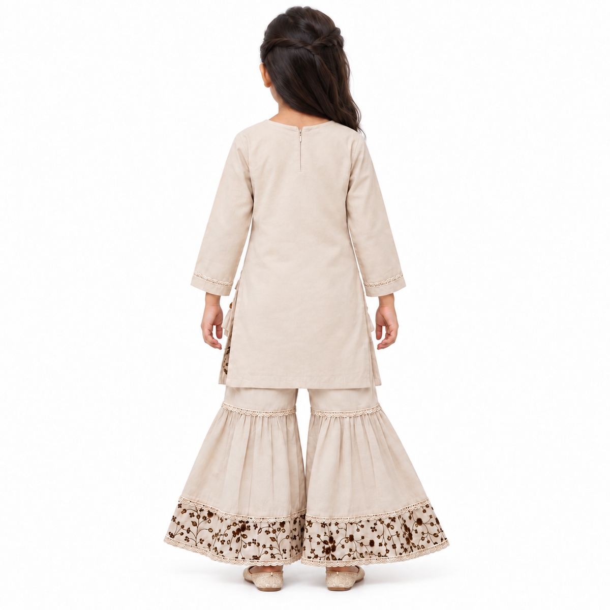 Kurti & Sharara Set Soft & Comfortable Kids Ethnic Wear