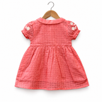 Pink cotton Embroidered frocks