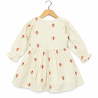 Frockwala Baby Girls Embroidered Cotton Frock