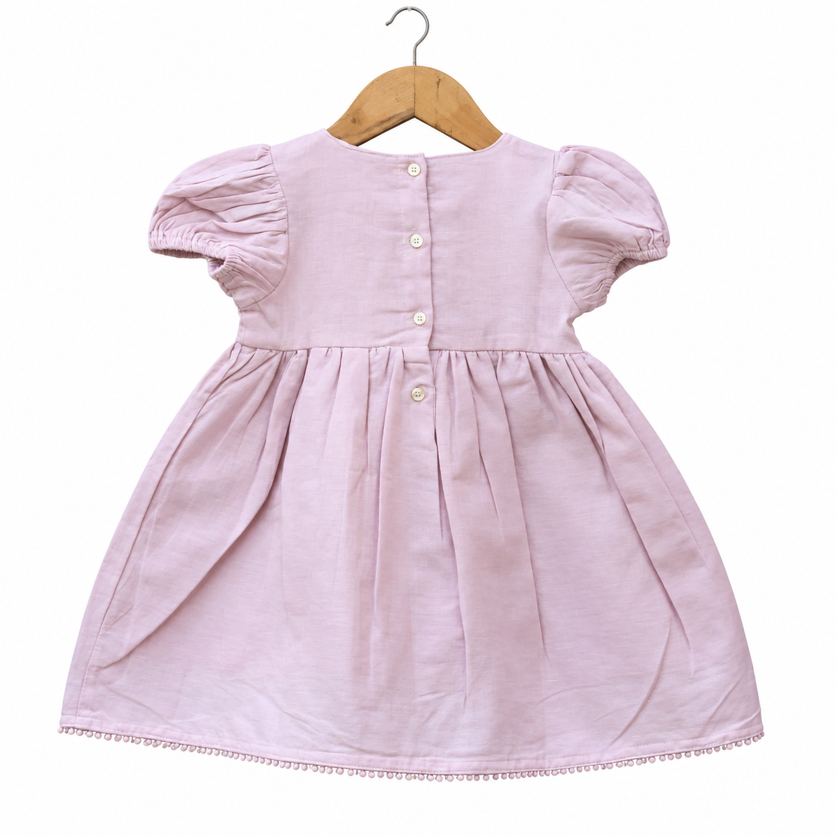 Girl Embroidered Frock with Pockets