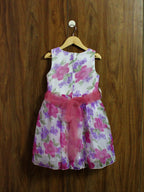 party dress with lined cotton(4 to 12 Yrs.)