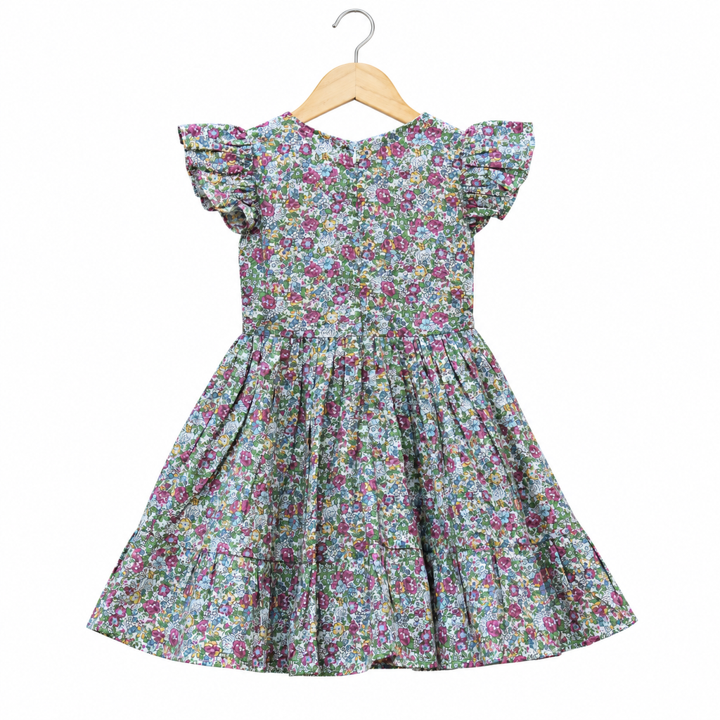 Floral Print Cotton Dress
