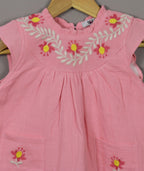 emboridry cotton dress(6 months to 3 years)