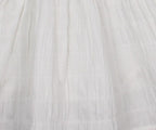 charming white embroidered frock