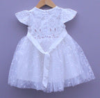 Sequin detailing Net Party Frock