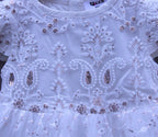 Sequin detailing Net Party Frock