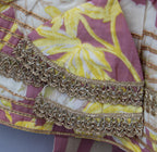 Floral Printed Ethnic Sharara Set with Potli Bag (months group)