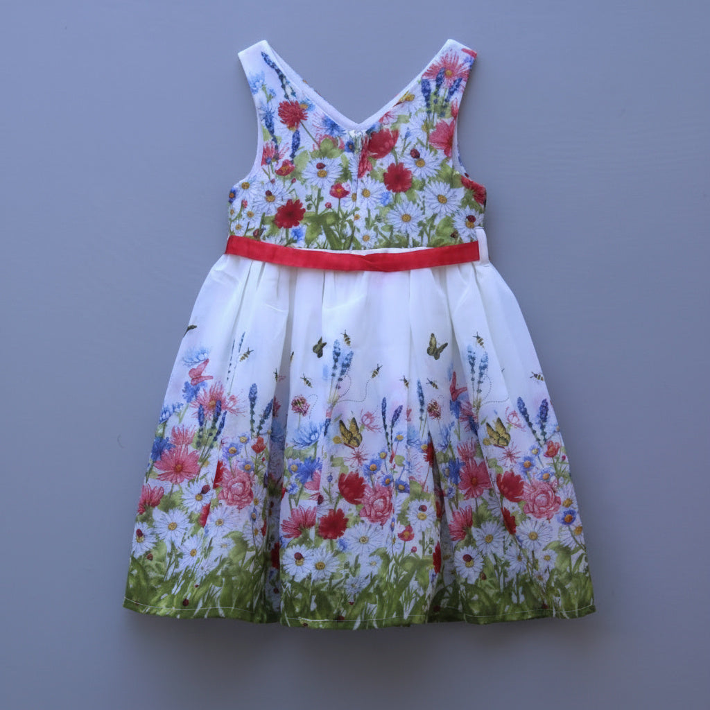 Floral Chiffon Frock