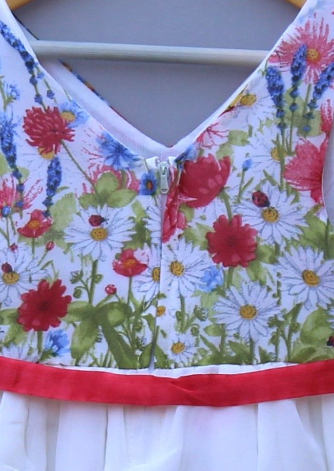 Floral Chiffon Frock