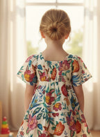 Cotton Floral Frock – Soft, Breathable