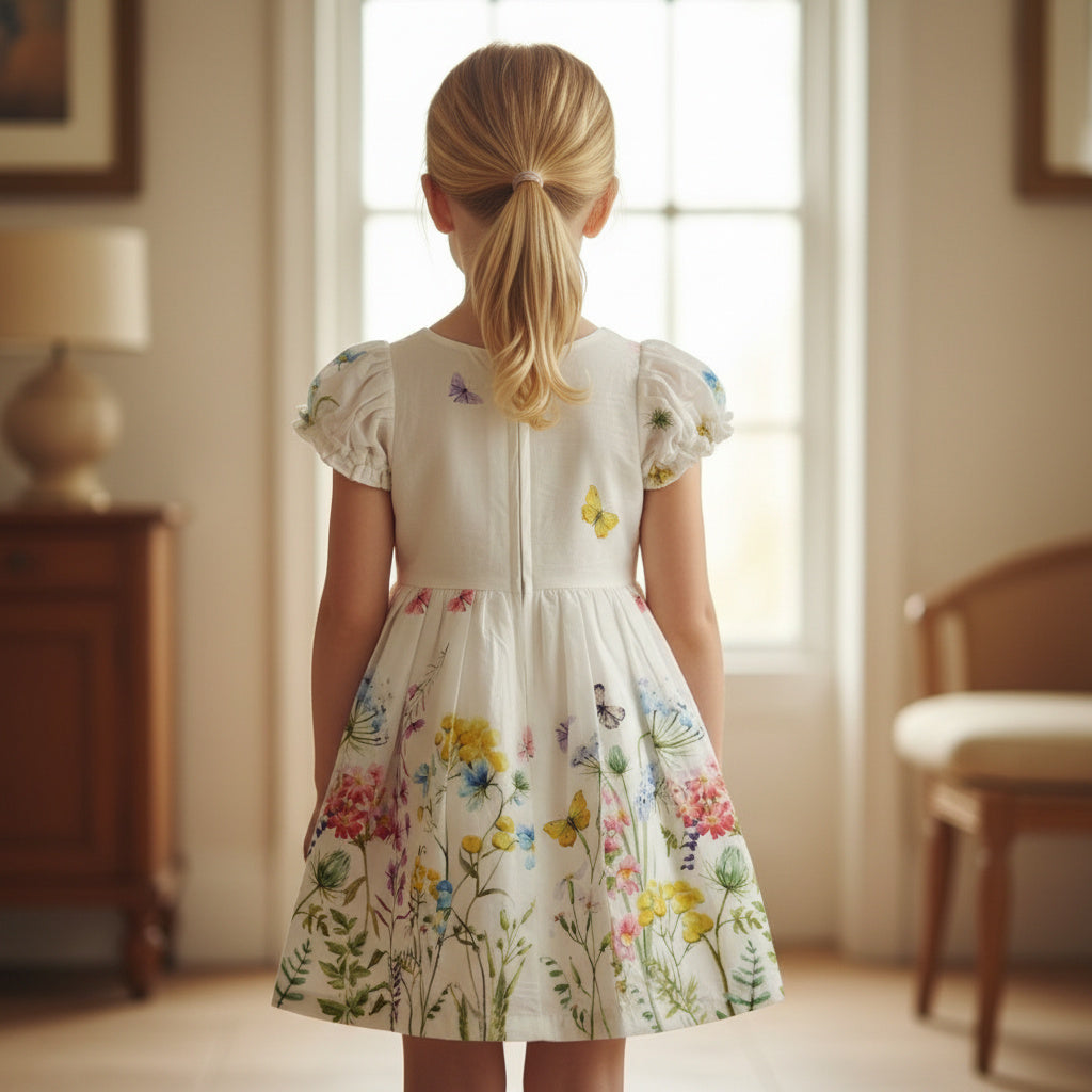 Floral Cotton Frock