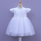 Sequin detailing Net Party Frock