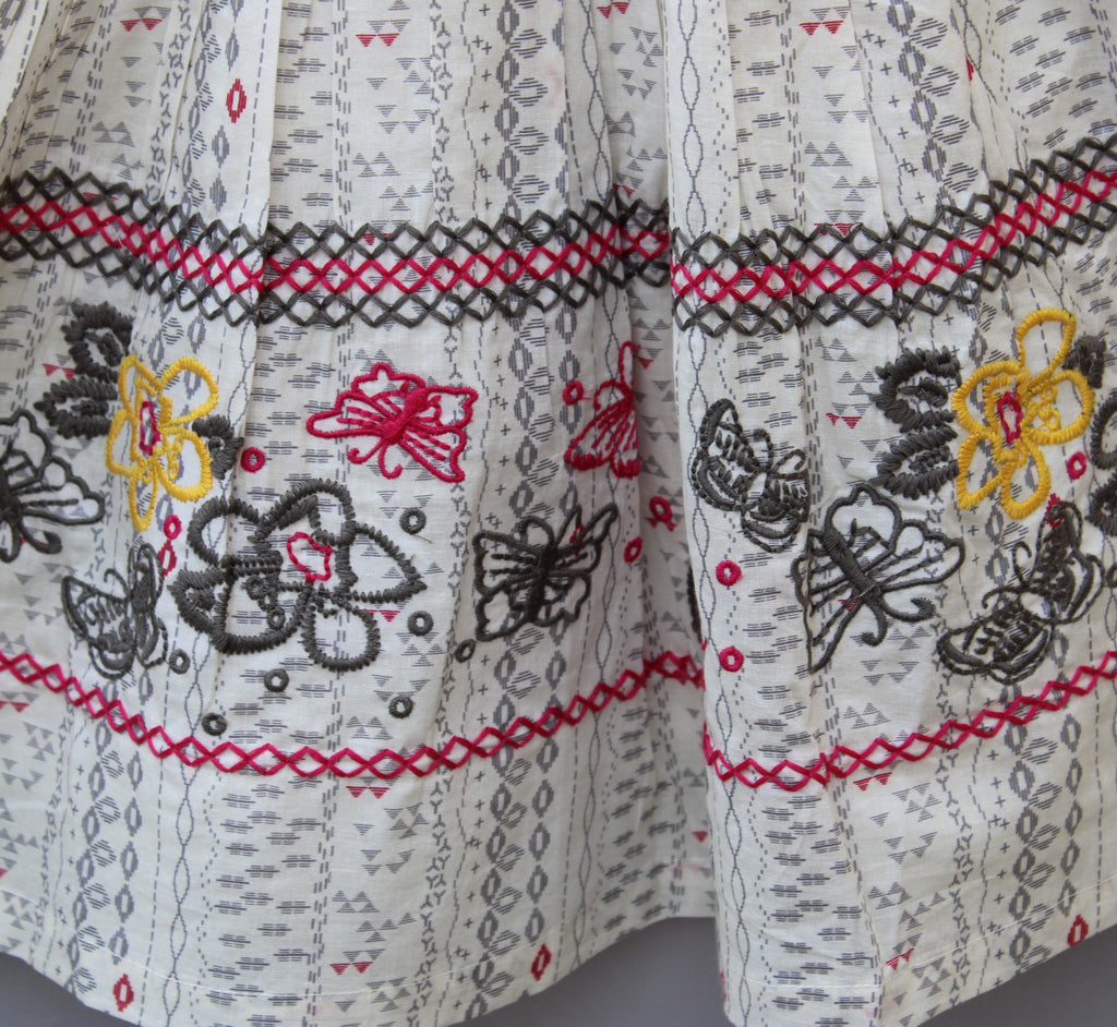 Pure Cotton Baby Girl Embroidered Frock | Soft & Stylish Kids Dress