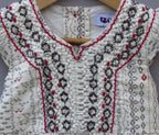 Pure Cotton Baby Girl Embroidered Frock | Soft & Stylish Kids Dress