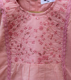 Girl Embroidered Sharara Set | 2-Piece Kurti & Sharara Suit