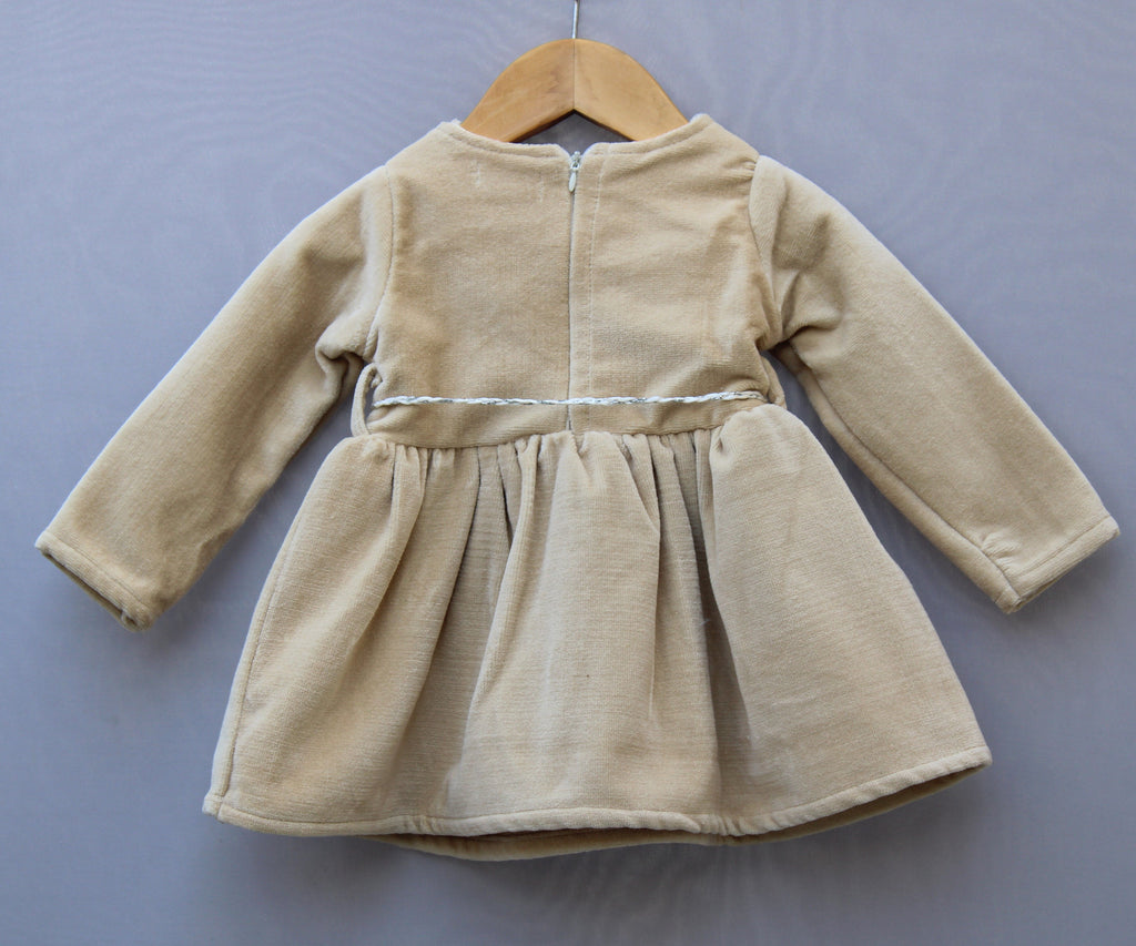 Velvet Winter Dress for Soft & Cozy Long Sleeve