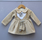 Velvet Winter Dress for Soft & Cozy Long Sleeve