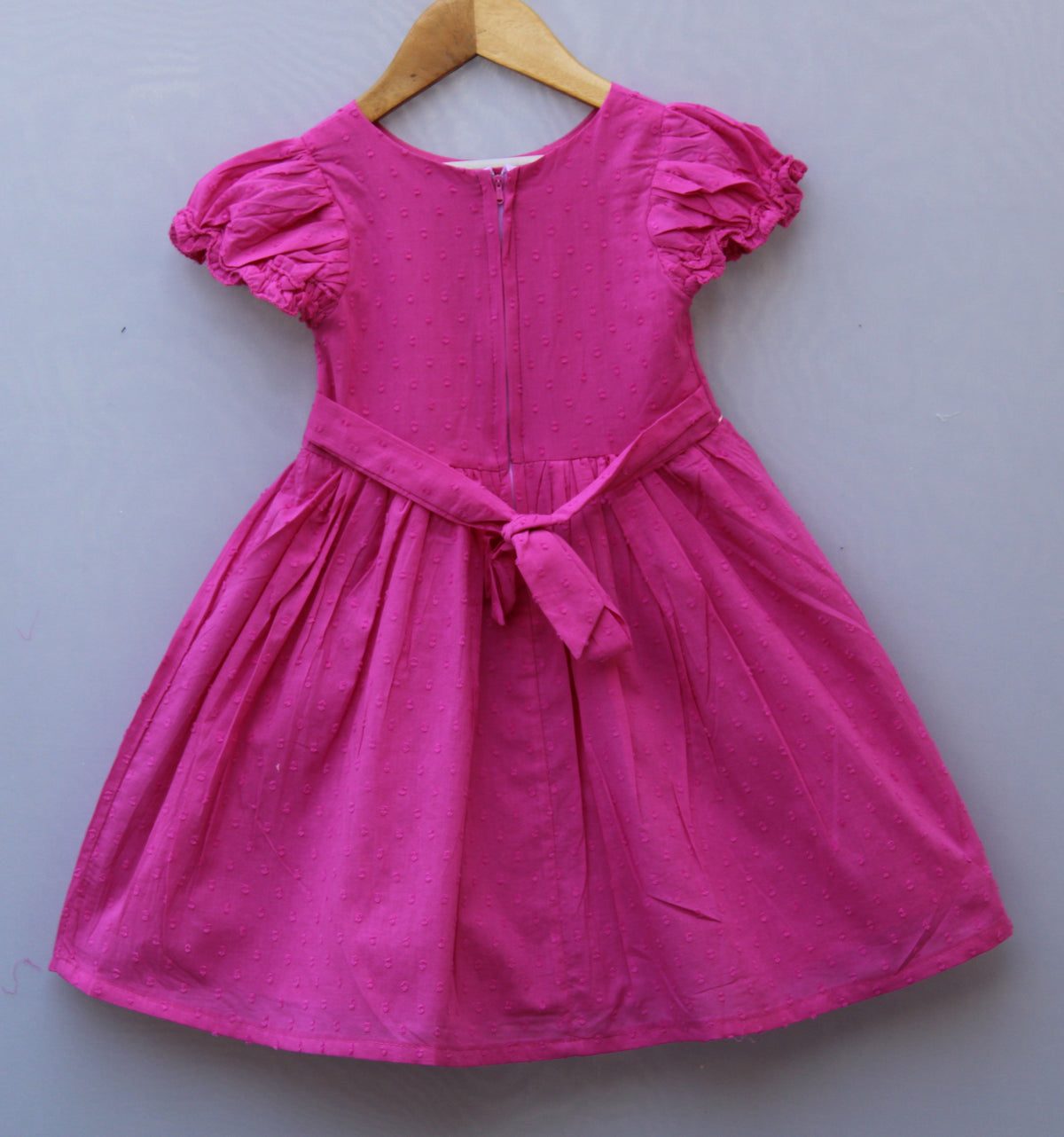 Pink Embroidered Frock | Soft & Comfortable