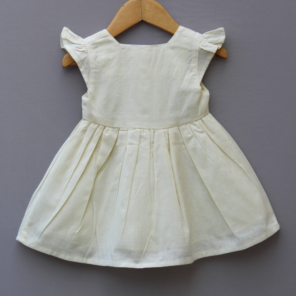 Embroidered  Cotton Frock – Soft, Elegant & Comfort Wear
