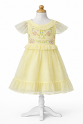 Girls Embroidered  Party Wear Frock – Soft, Elegant & Princess-Style Outfit