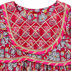Girls ethnic tiered sharara suit 2-10Y