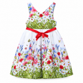 Floral Chiffon girls  Frock
