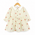 Frockwala Baby Girls Embroidered Cotton Frock
