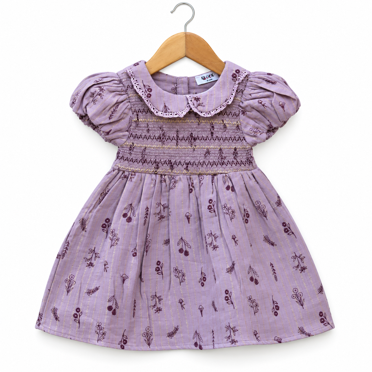 Lavender Smocked Frock