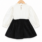 Kids mock 2-piece winter jumper dress