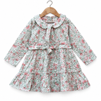 Cotton Floral Long Sleeve Frock