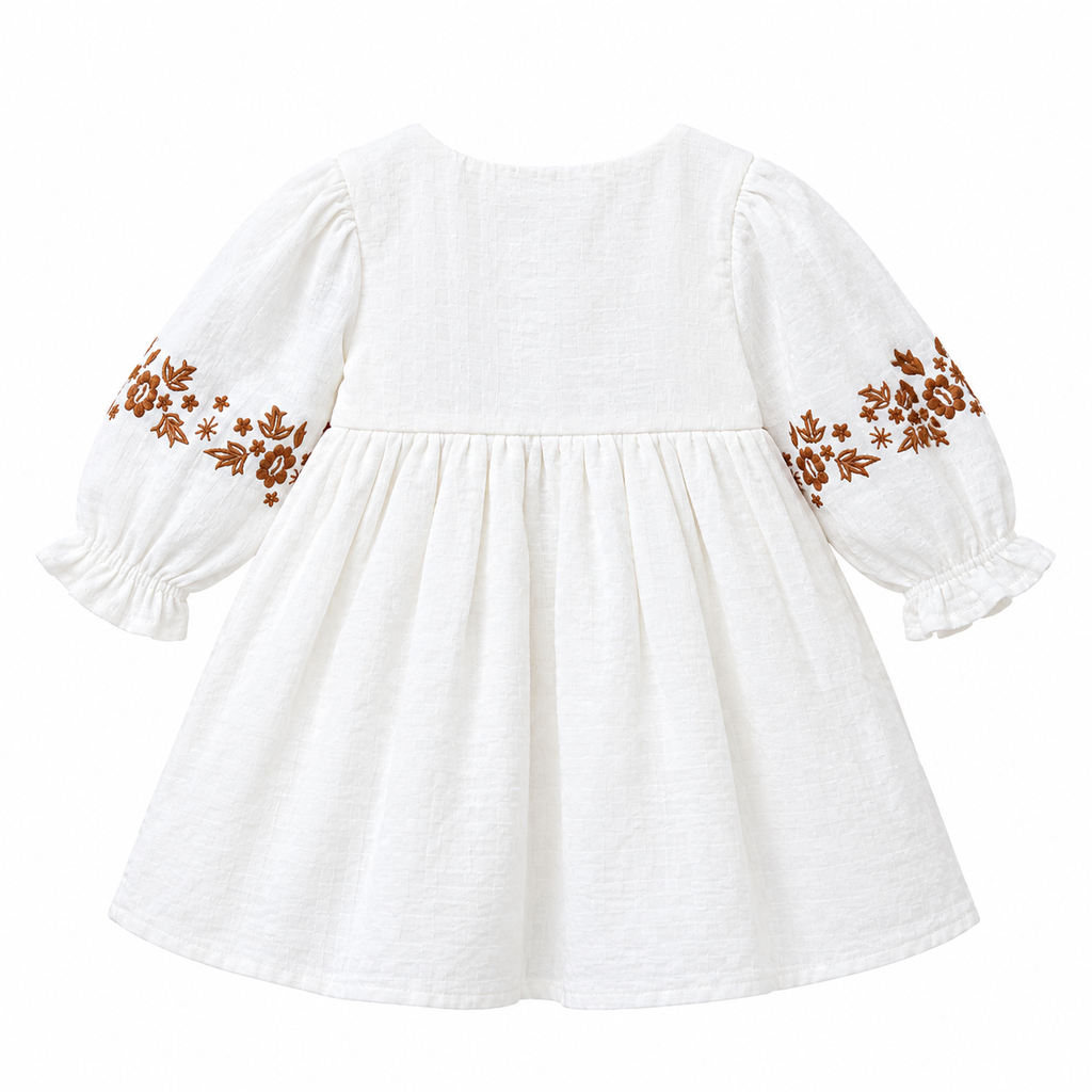 Embroidered Cotton Frock Premium Comfort