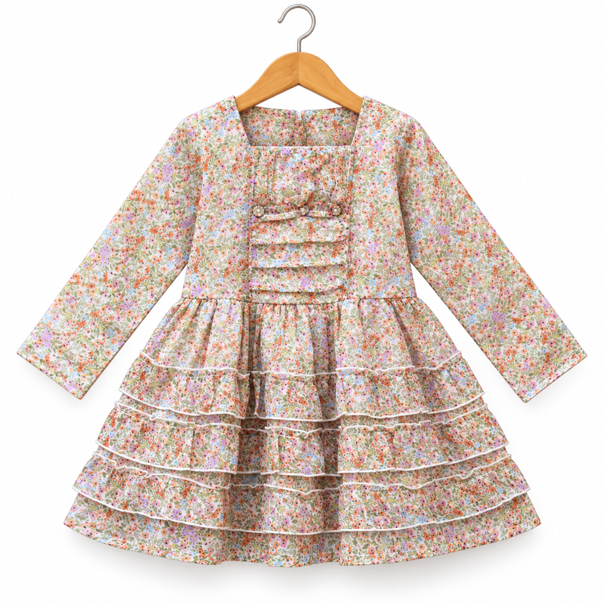 Girls Premium Chiffon  Frock