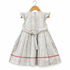 Pure Cotton Baby Girl Embroidered Frock