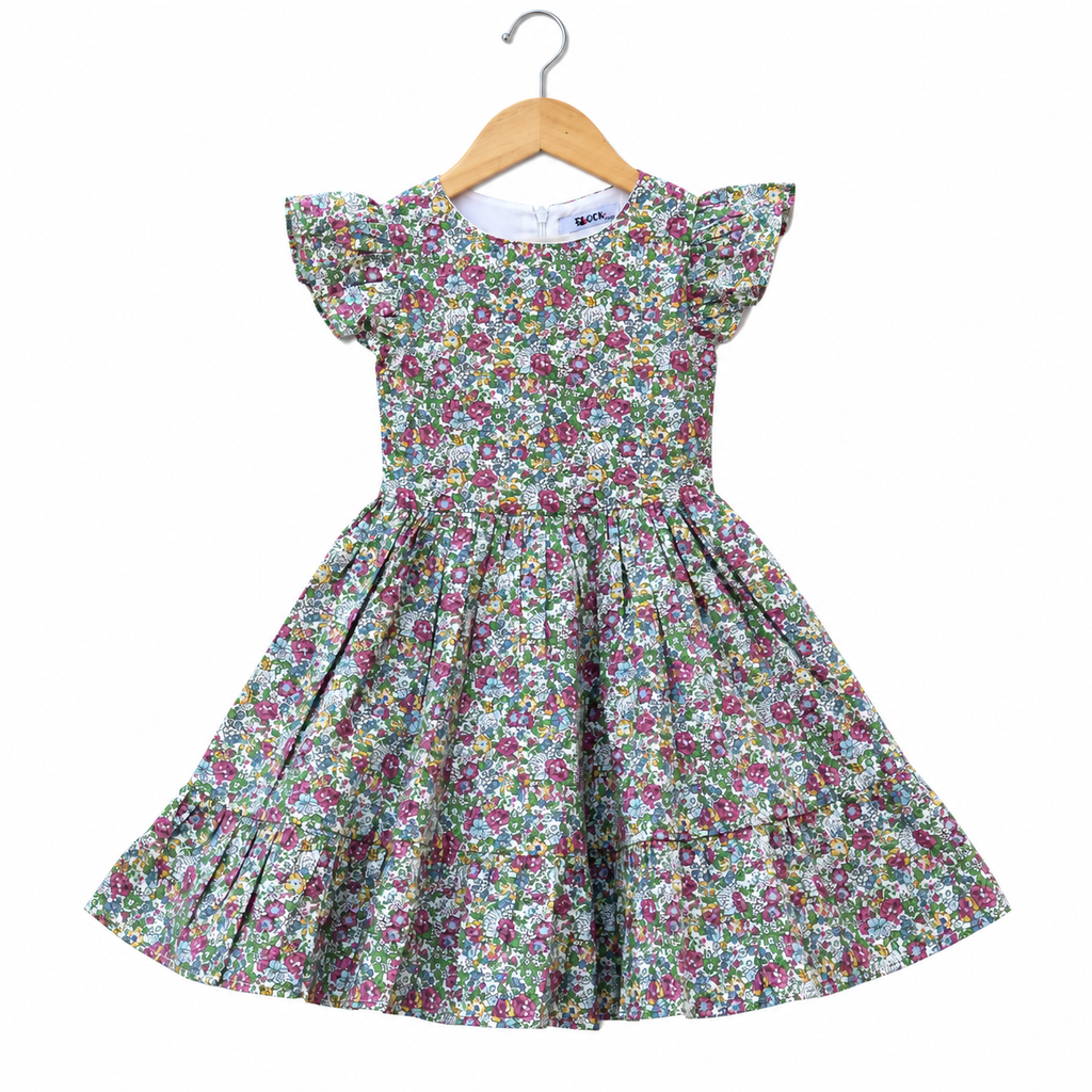 Floral Print Cotton Dress