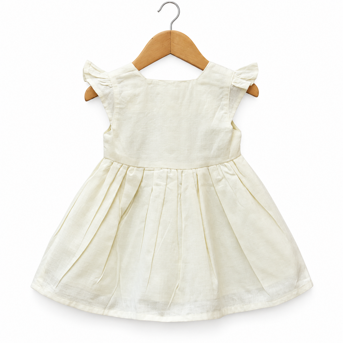 Embroidered  Cotton Frock – Soft, Elegant & Comfort Wear